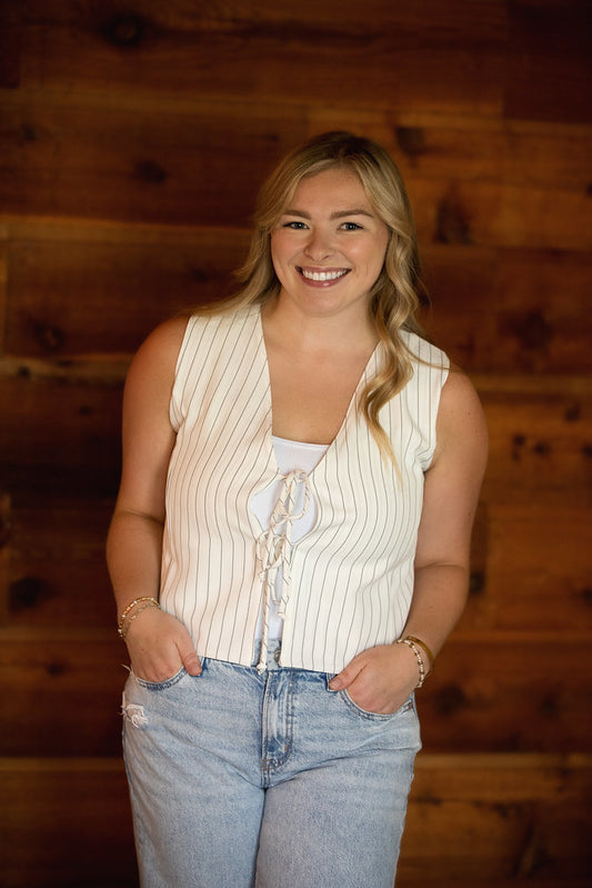 Front Tie Vest