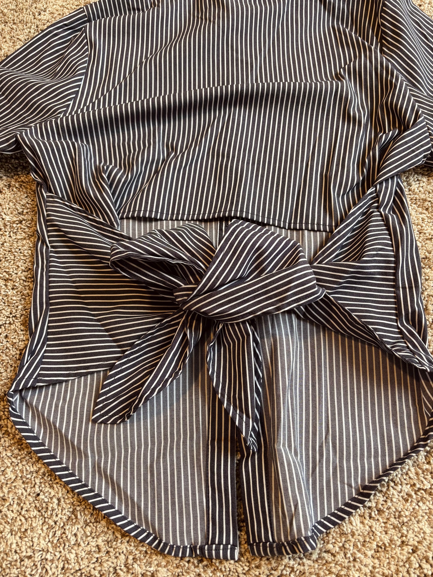 Georgia Bow Button Up