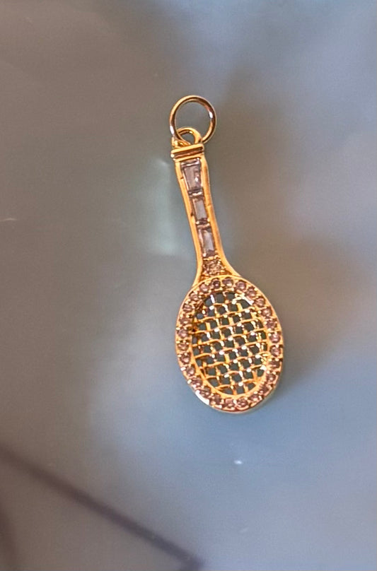Tennis Racket Charm