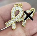 Cancer Ribbon Charm