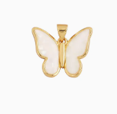 Mosaic Butterfly Charm