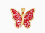 Mosaic Butterfly Charm