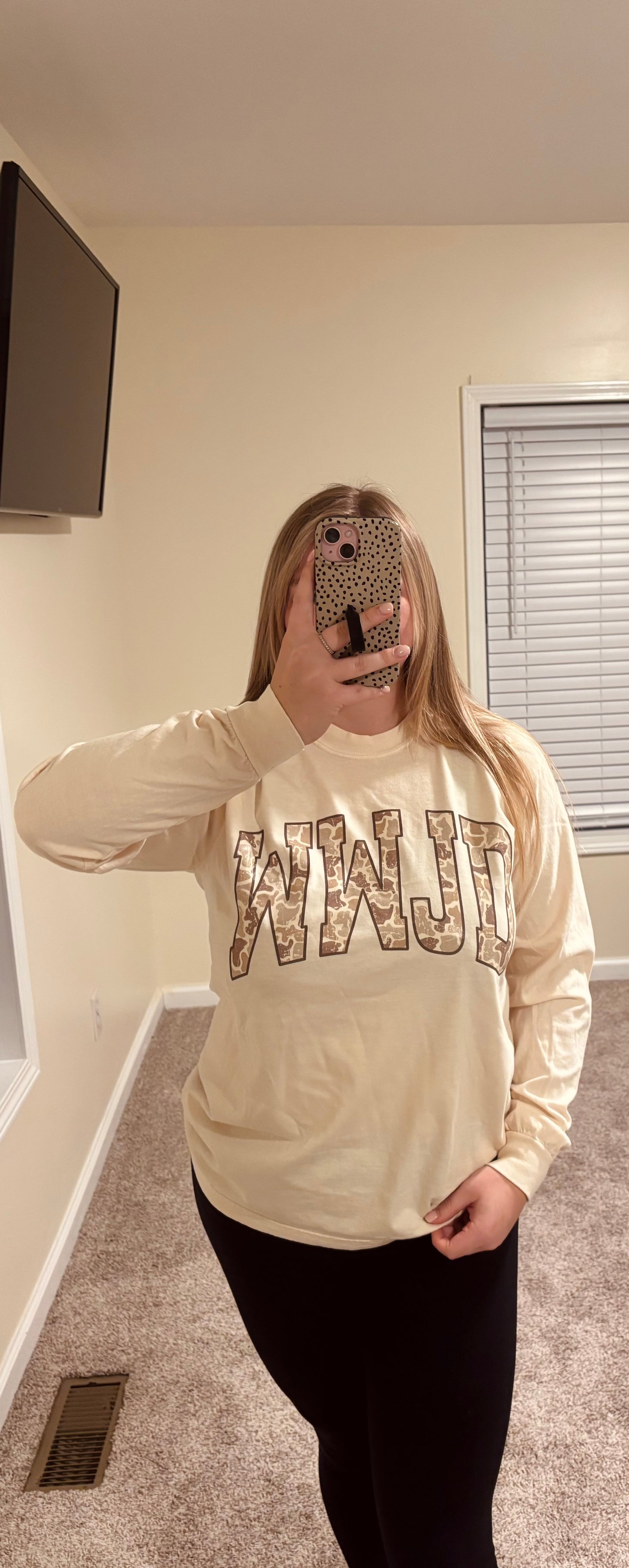 WWJD Long Sleeve Tee