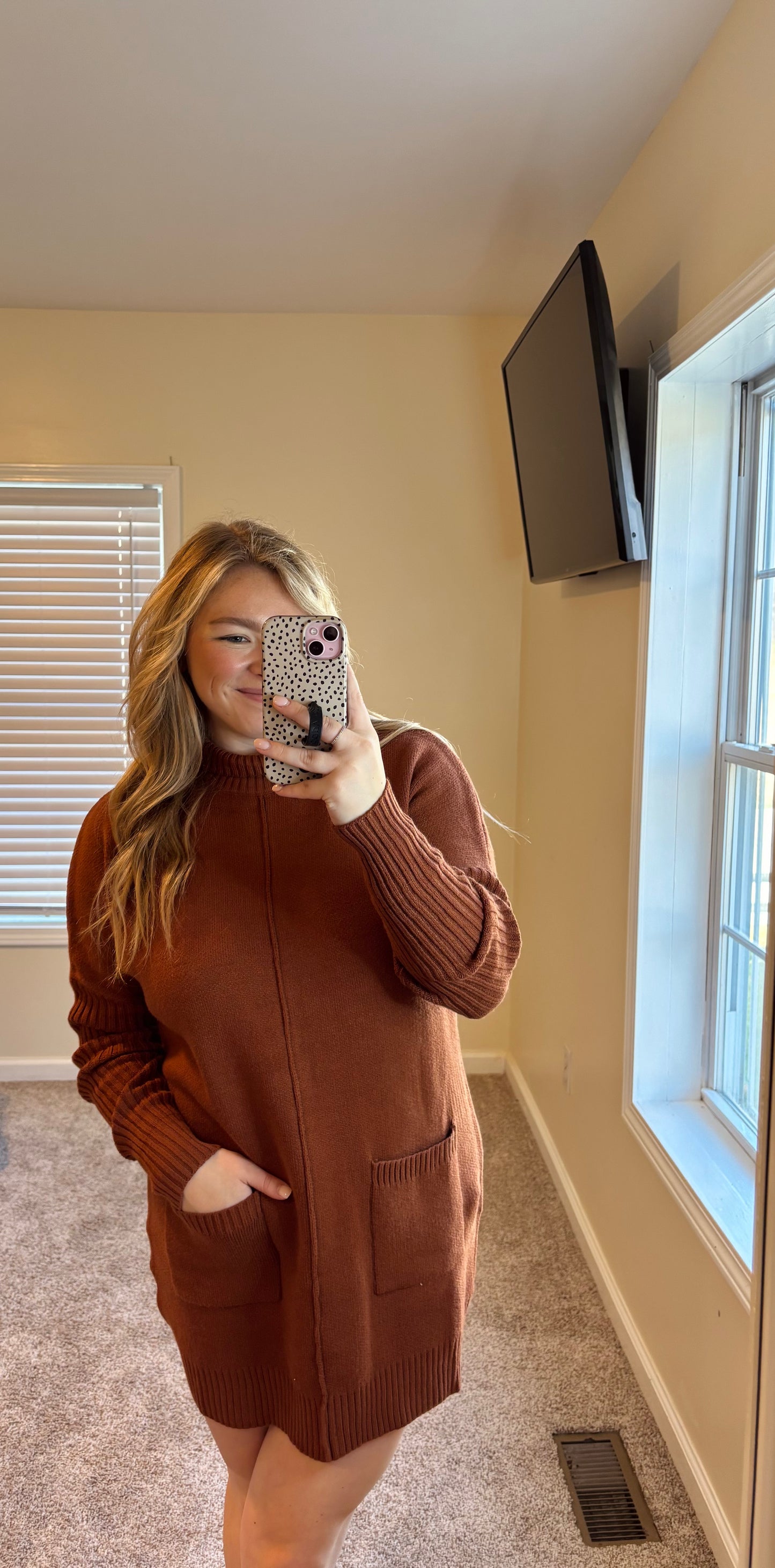 Fall Date Night Sweater Dress