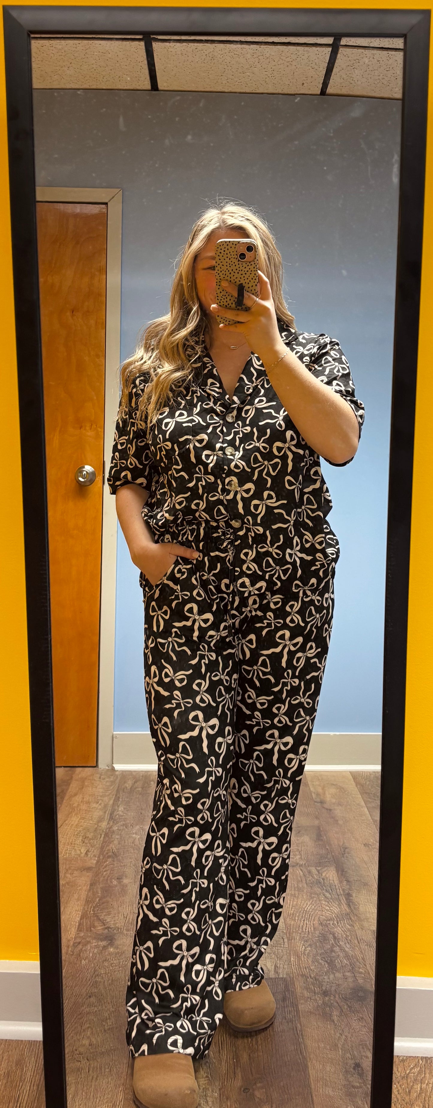 Bows Before Bed PJ Set