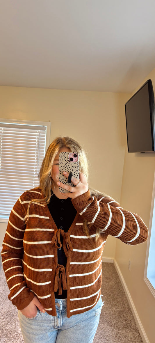 Orchard Front Tie Cardigan