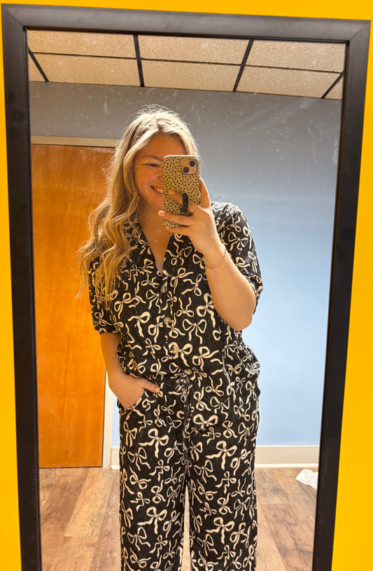 Bows Before Bed PJ Set