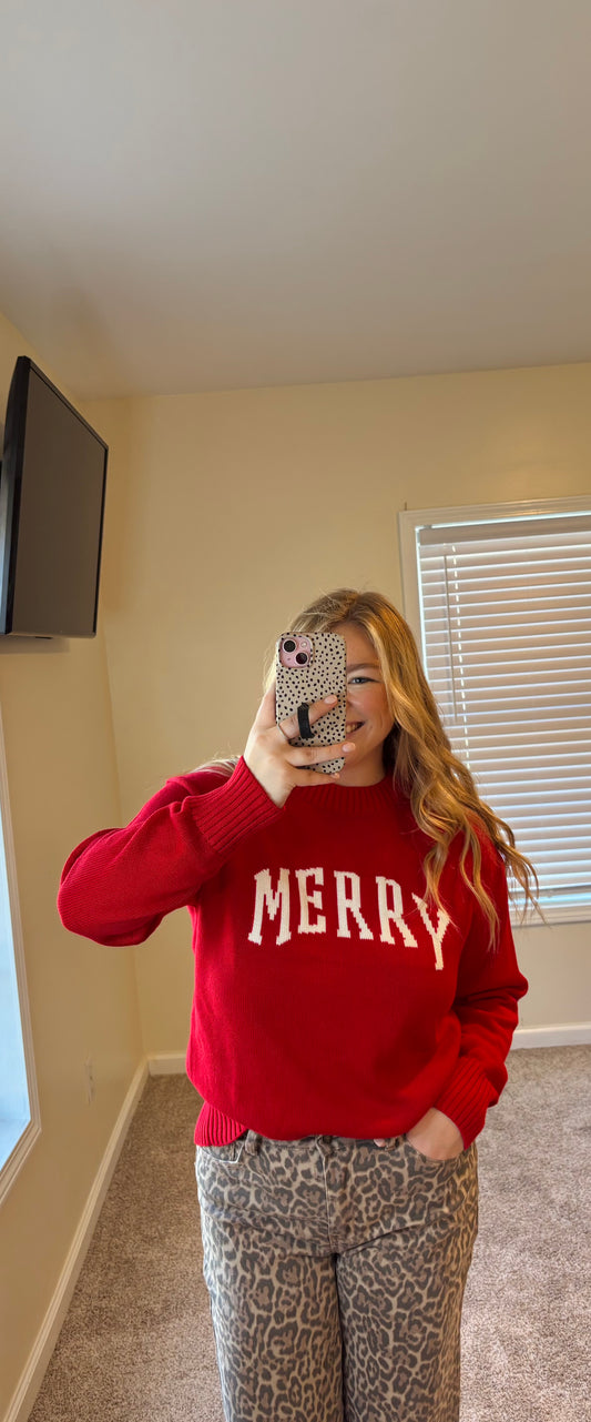 Merry Knitted Sweater