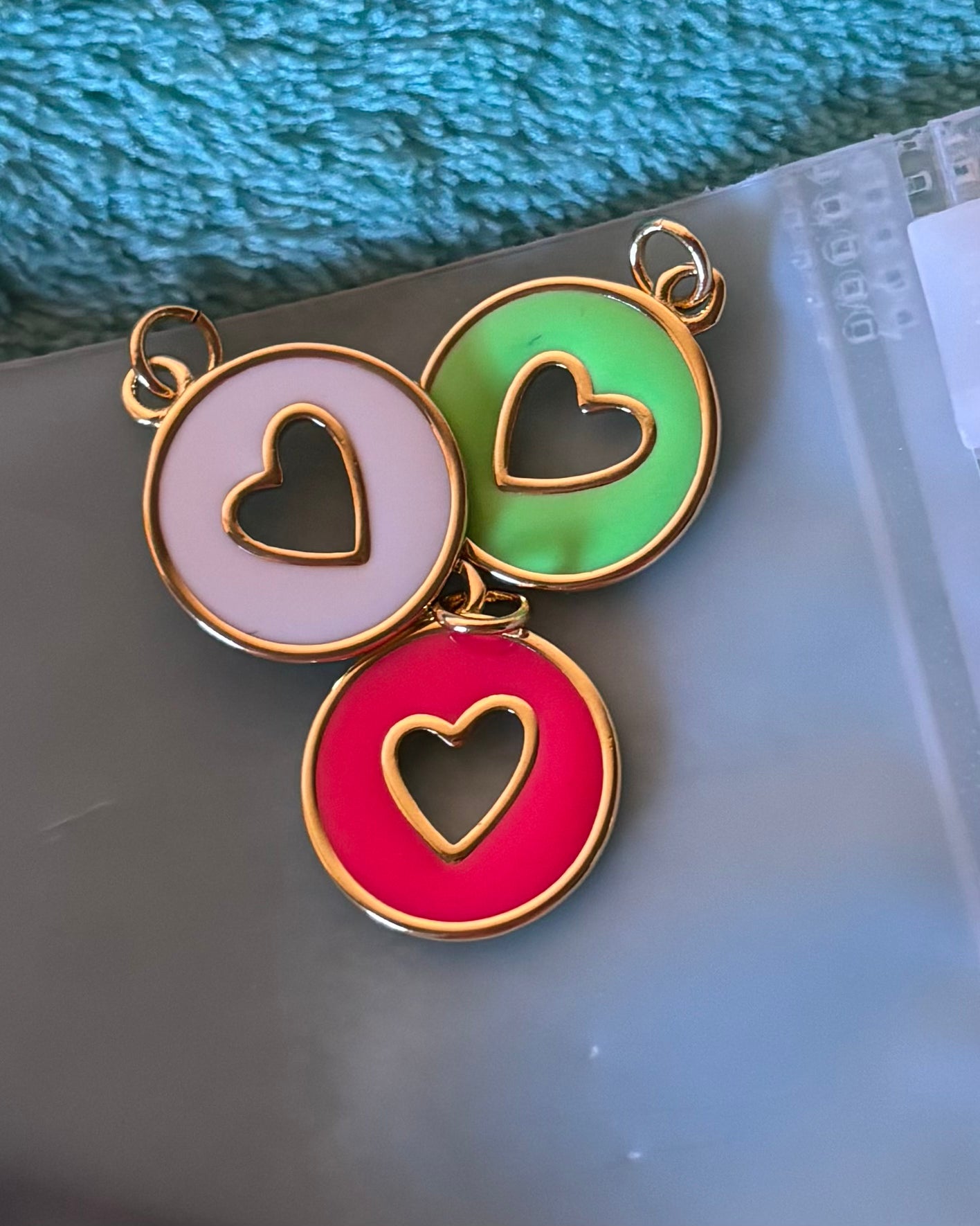Vibrant Heart Charm
