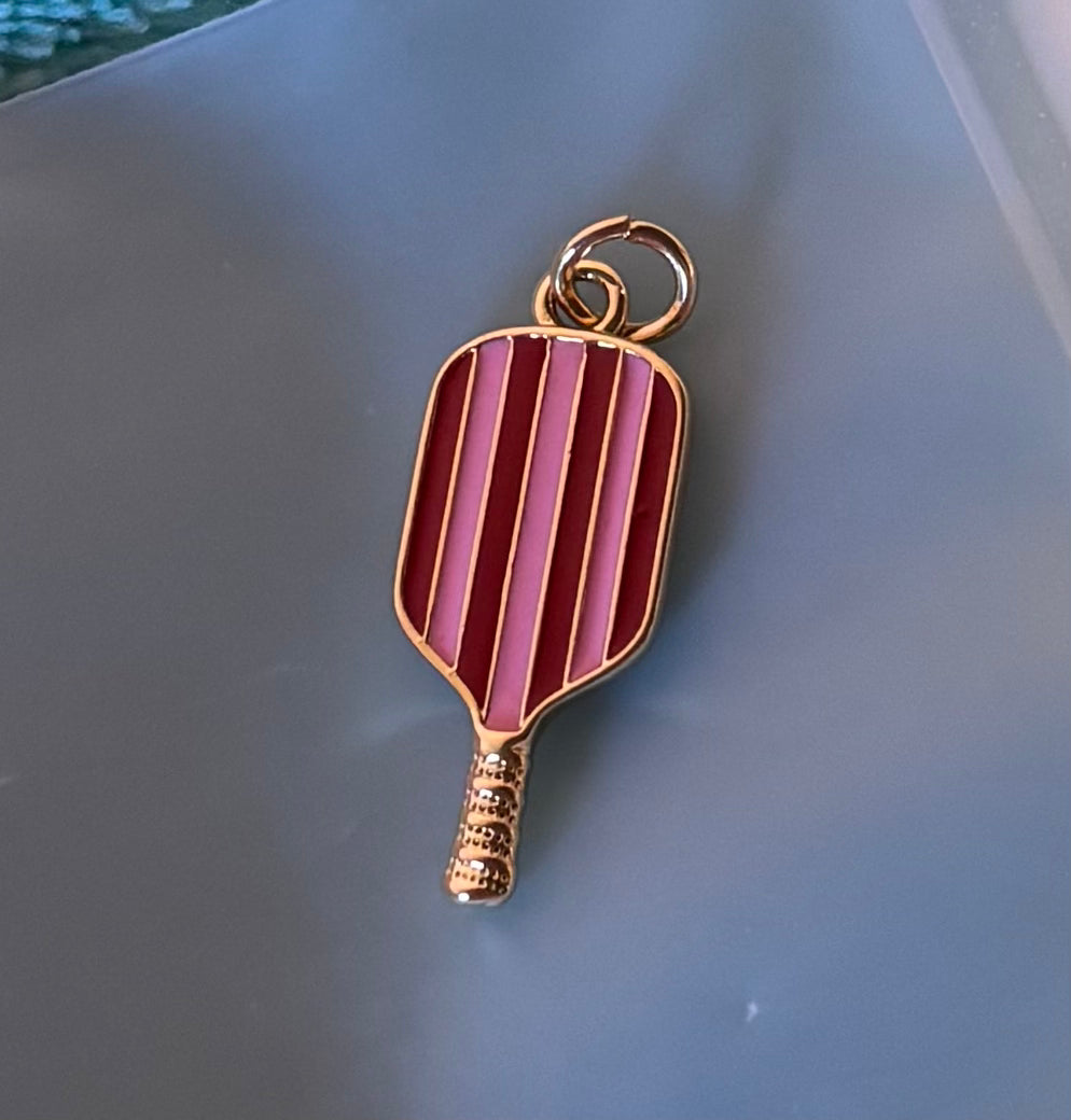 Pickle Ball Charm