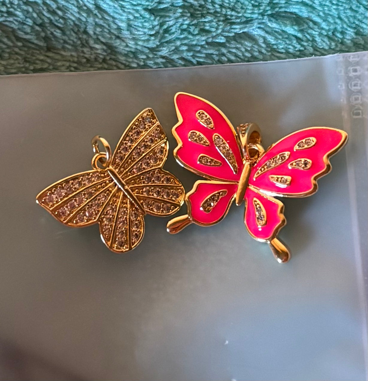 Large Butterfly Charm