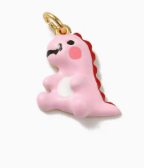 Pink Dino Charm