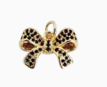 Midnight Bow Charm