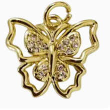 Golden Butterfly Charm