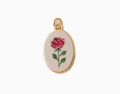 Oval Rose Single Charm