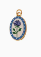 Oval Rose Single Charm